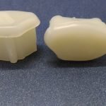 Acabamento em nylon para ponteira de perfil lateral